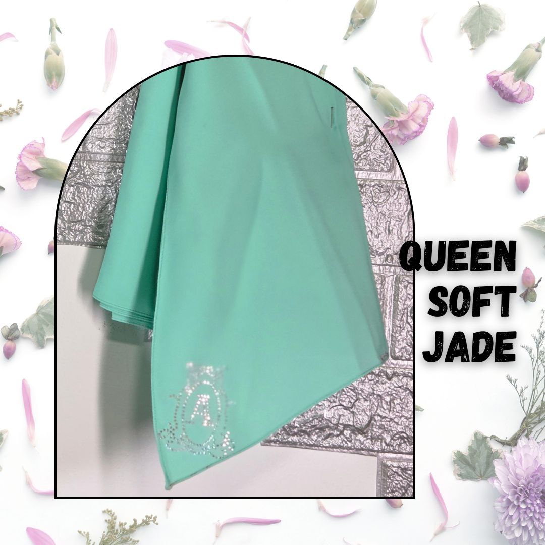Ariani Plain Semi Instant Shawl - Diamond