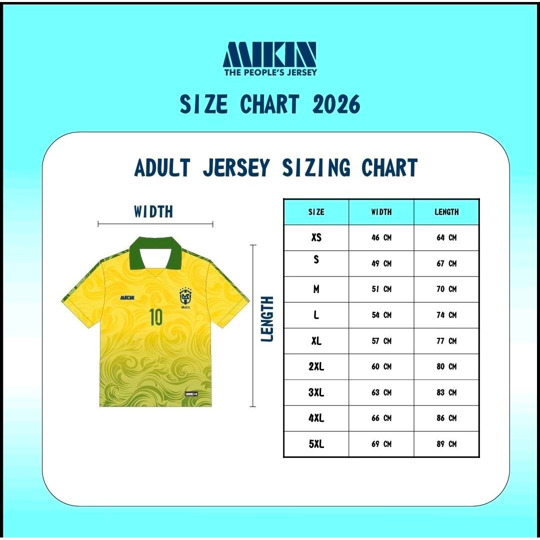 MIKIN x World Cup 2026 Jerseys (Short Sleeve) - Pre Order