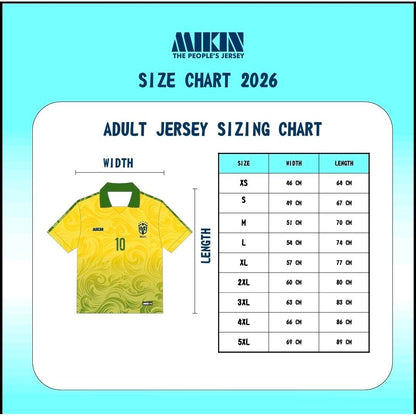 MIKIN x World Cup 2026 Jerseys (Short Sleeve) - Pre Order