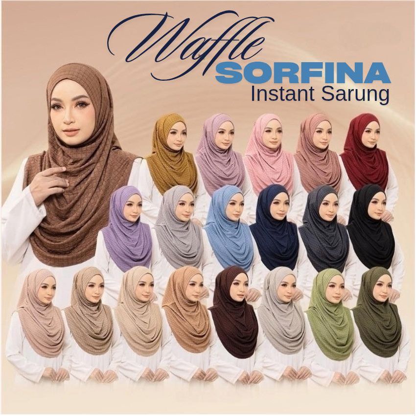 Waffle Sorfina Instant Sarung