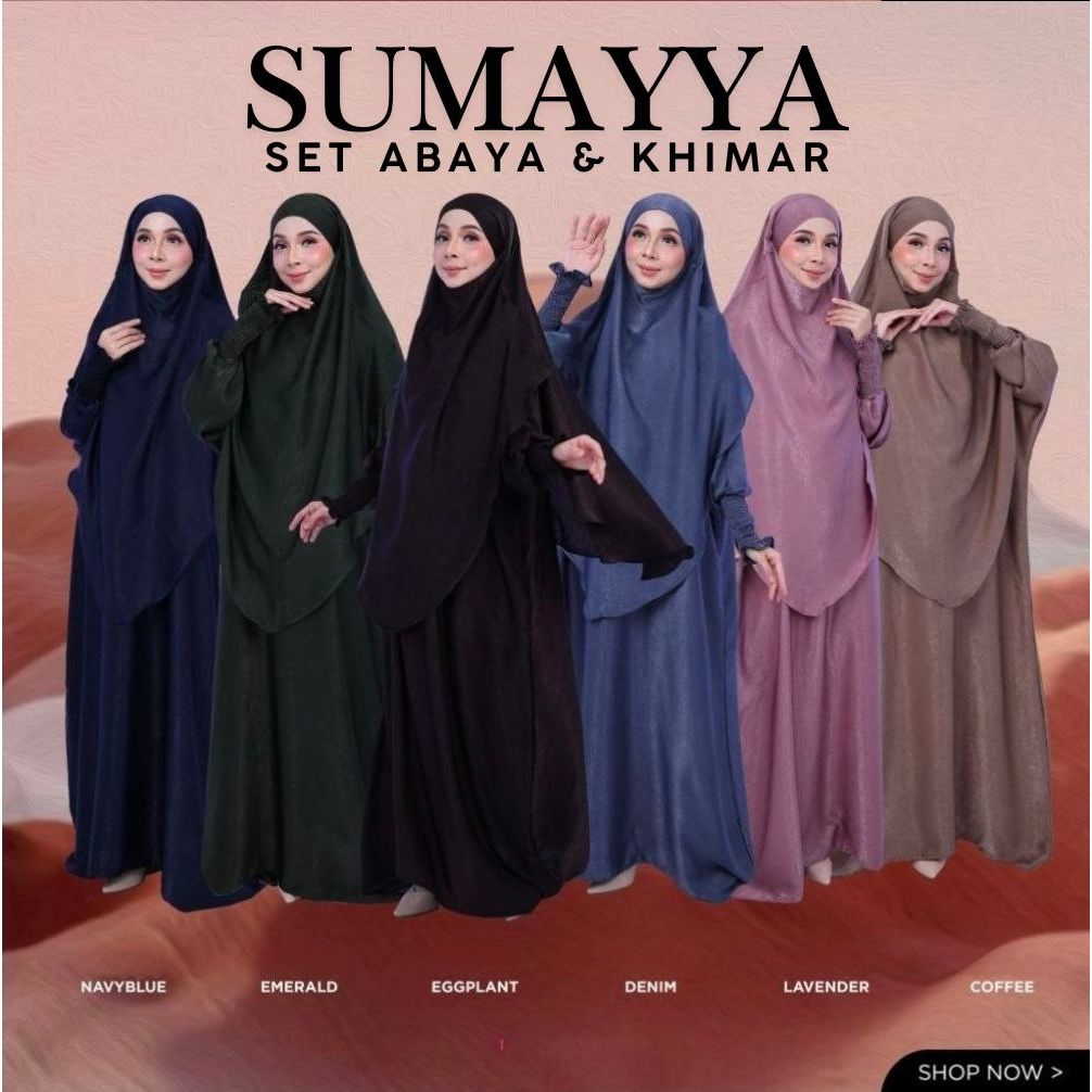 Sumayya Set Abaya & Khimar