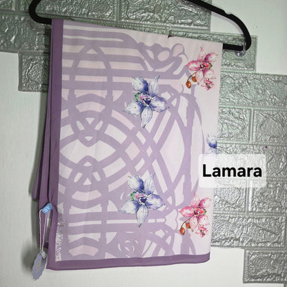 Ariani Printed Long Shawl (Diamond)