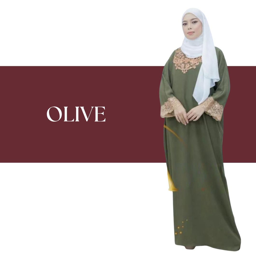 Jawari Gold Lace Kaftan