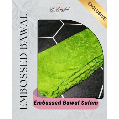 Embossed Bawal Bidang 45