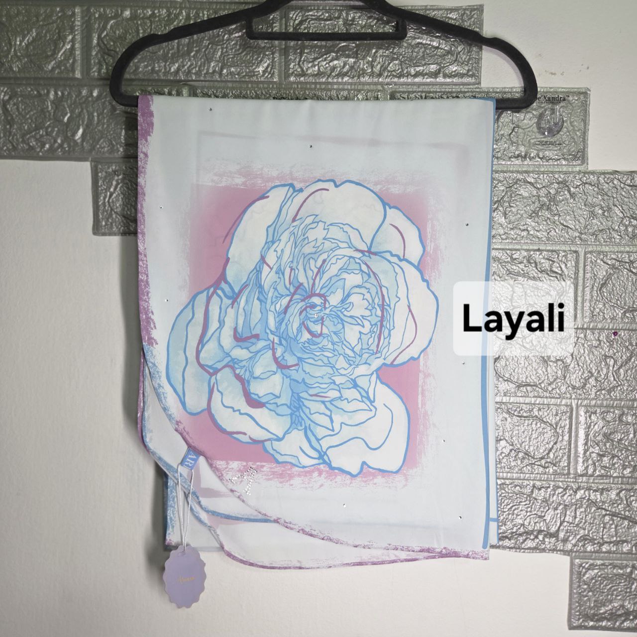 Ariani Printed Long Shawl (Diamond)