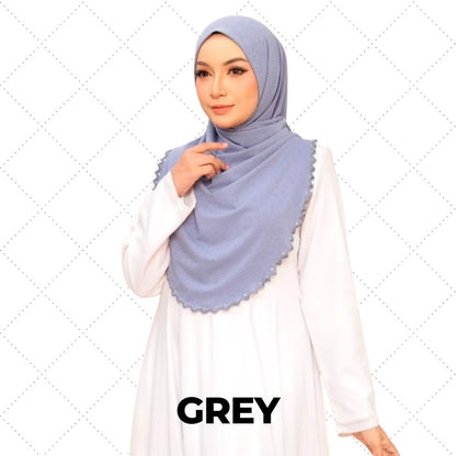 Diamonte Sulam Twist Instant Shawl