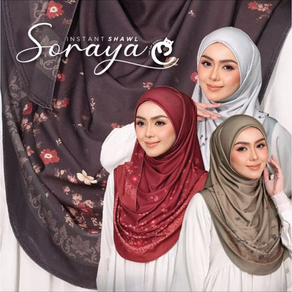 Soraya Instant Shawl with Flap