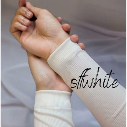 Fitted Ribbed Handsock