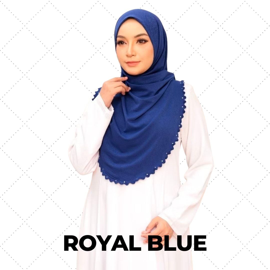 Diamonte Sulam Twist Instant Shawl