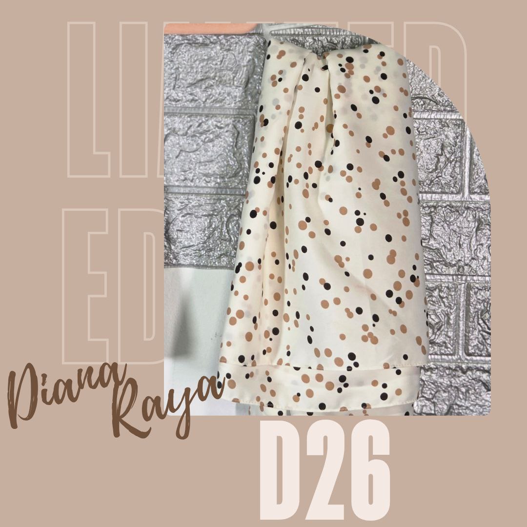 Diana Raya Limited Edition Semi Instant Shawl