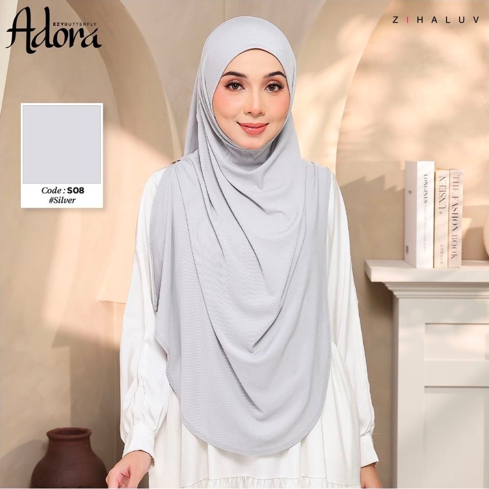Tudung Sarung Adora EZY Butterfly by Zihaluv