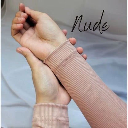 Fitted Ribbed Handsock