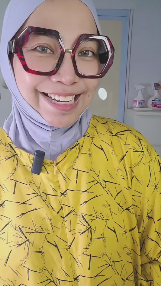 Anays Batwing Baggy Top with Bawal Selapis Set