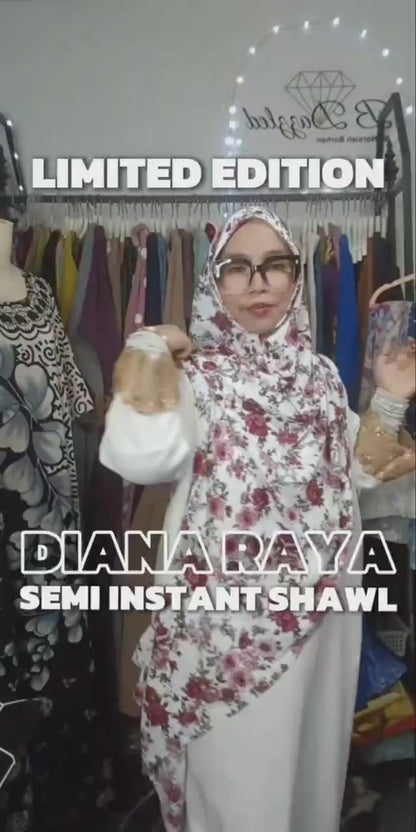 Diana Raya Limited Edition Semi Instant Shawl