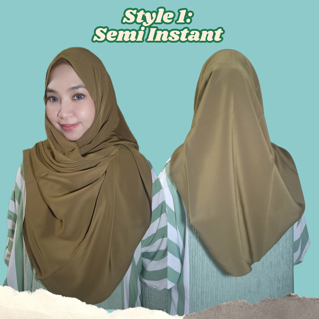 *NEW LAUNCH* Magnetic, Snap and Ready Semi Instant Shawl