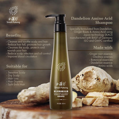 Small Pukong Ginger Root Shampoo (For treatment of Hairloss)