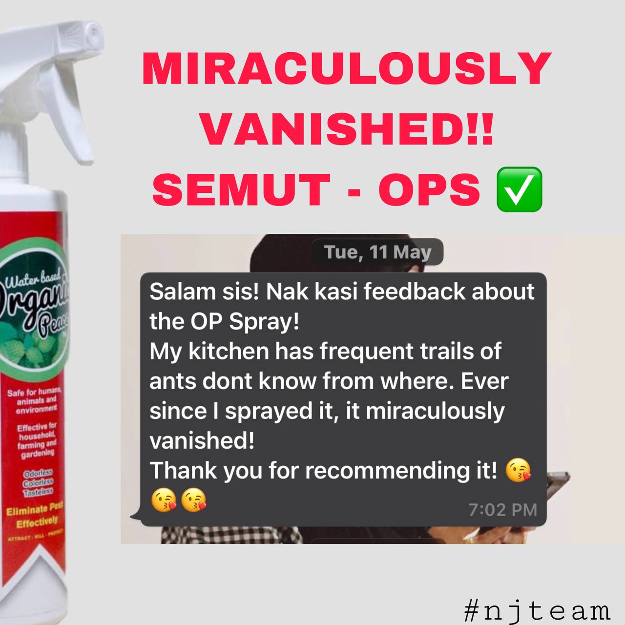Organic Rid Spray