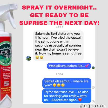 Organic Rid Spray