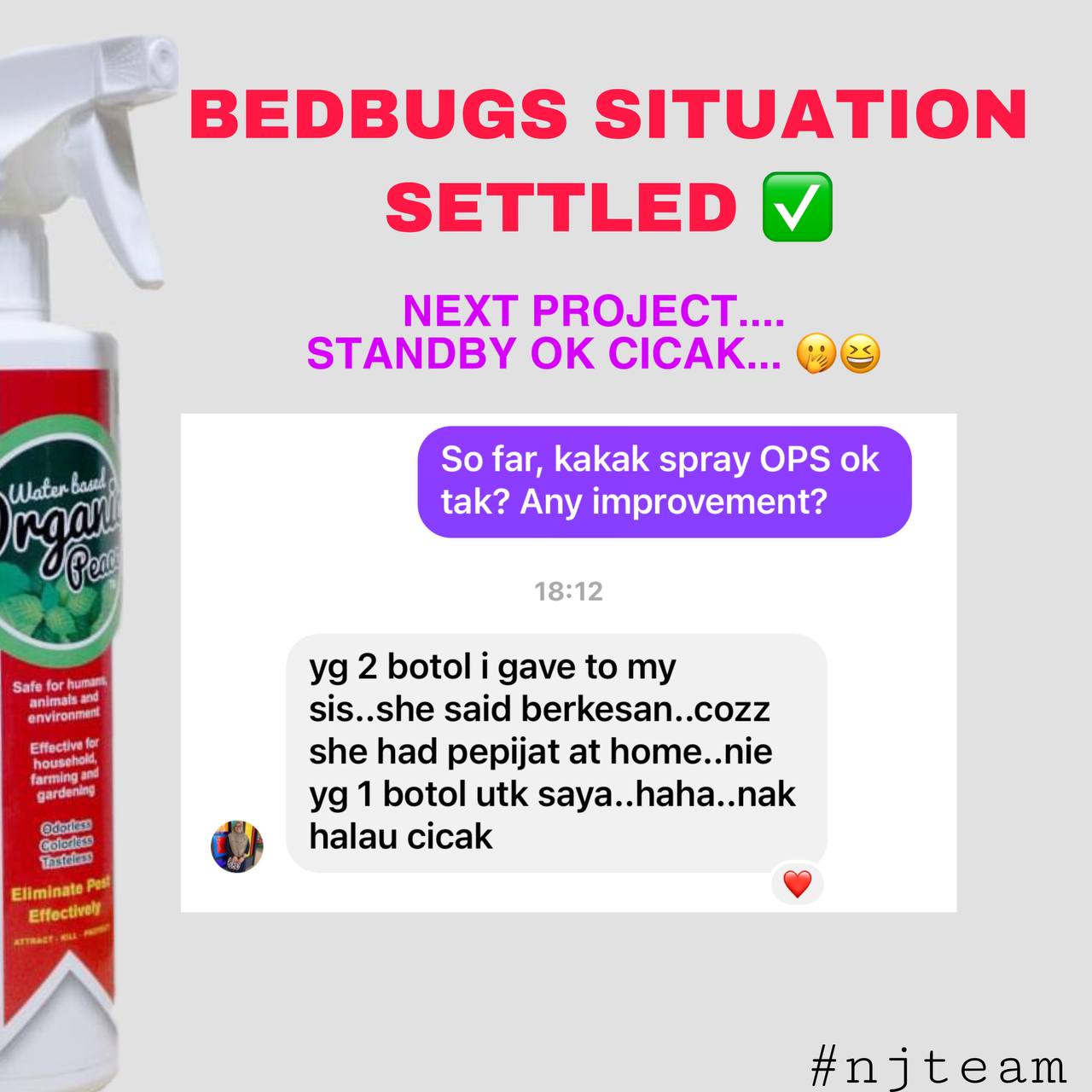 Organic Rid Spray