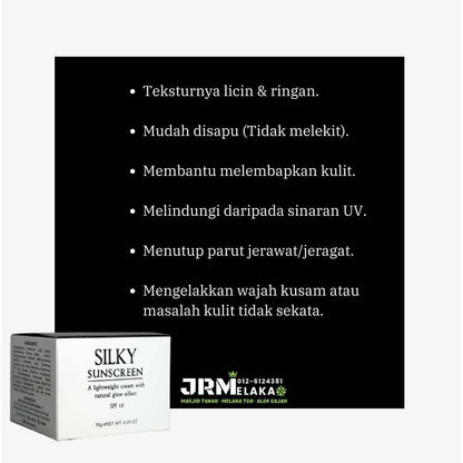JRM Silky Sunscreen
